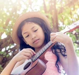 Girl With Guitar