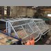 Motorway stormwater grilles on the truck for transport to site for installation.